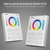 b8-bialy Sterownik dotykowy Mi-Light B8 RGB+CCT 2xAAA 8 stref