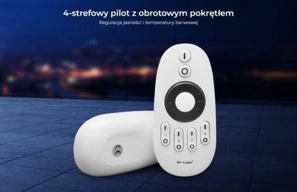 Pilot Mi-Light FUT006 Mono/CCT 4 strefy