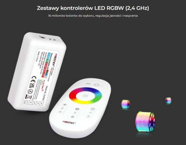fut027 Sterownik LED RGBW Mi-Light FUT027 z pilotem 12V-24V 10A