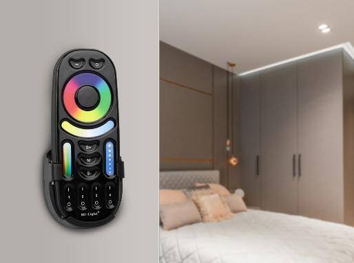 fut099b-uchwyt-na-pilot-czarny Uchwyt ścienny na pilota Mi-Light FUT099B Czarny