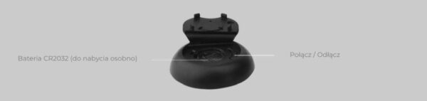 Przycisk okrągły z pokrętłem Mi-Light K3S Mono/CCT