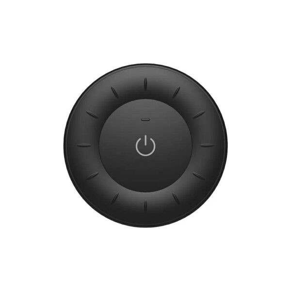 Przycisk okrągły z pokrętłem Mi-Light K3SB Czarny Mono/CCT