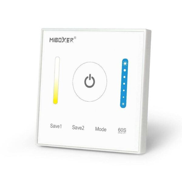 p2-bialy Sterownik LED CCT dotykowy Mi-Light P2 12V-24V 15A