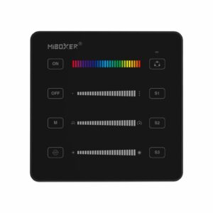 panel-mi-light-b6-cyfrowy-mono-rgbw-czarny Panel dotykowy Mi-Light B6B Czarny Cyfrowy Mono/RGB/RGBW