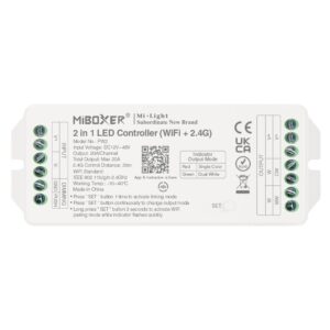 Sterownik LED Wi-Fi Mi-Light PW2 2w1 Mono/CCT 20A 12-48V