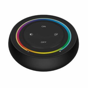 Pilot okrągły Mi-Light S2B Czarny RGB+CCT 1 strefa