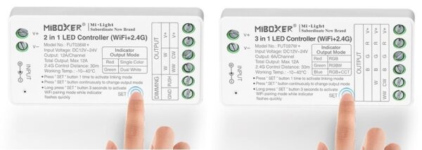 Sterownik LED Tuya Mi-Light FUT035W+ 2w1 Mono/CCT