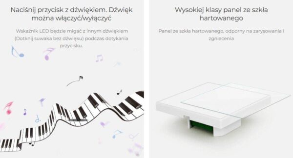 Sterownik dotykowy Mi-Light T4 RGB+CCT 230V 4 strefy