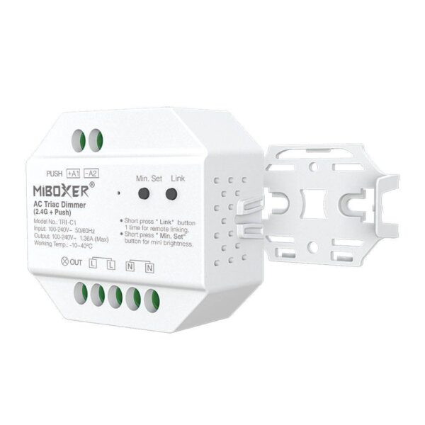 tri-c1 Ściemniacz LED 230V Mi-Light TRI-C1 dopuszkowy