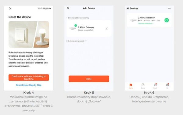 Mostek Wi-Fi MiLight WLBOX2 - sterowanie aplikacją
