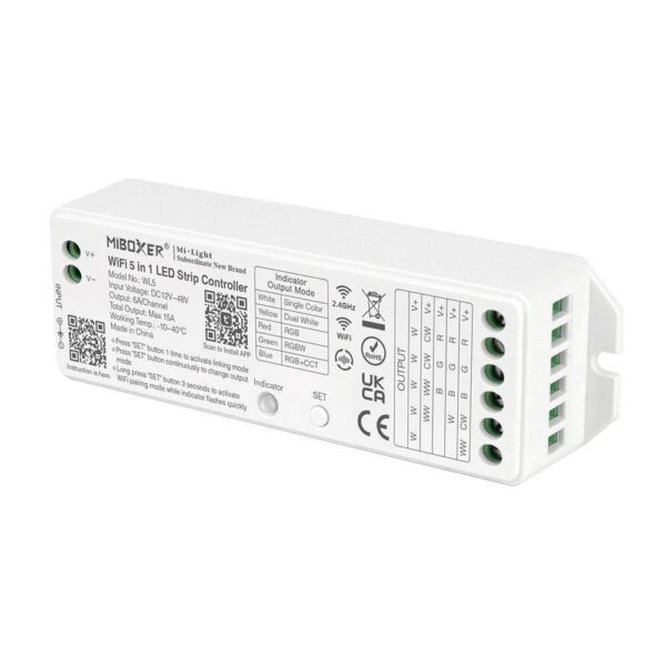 wl5 Sterownik LED Wi-Fi Mi-Light WL5 5w1 15A 12V-48V