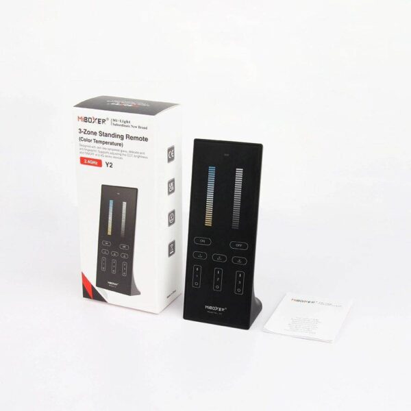 Pilot Mi-Light Y2 Czarny CCT 3 strefy