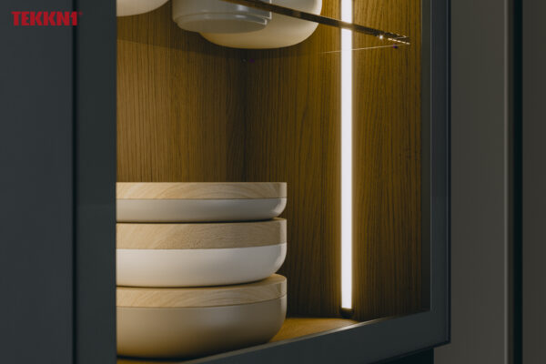 Profil LED wpuszczany Uhre srebrny 2m klosz transparentny