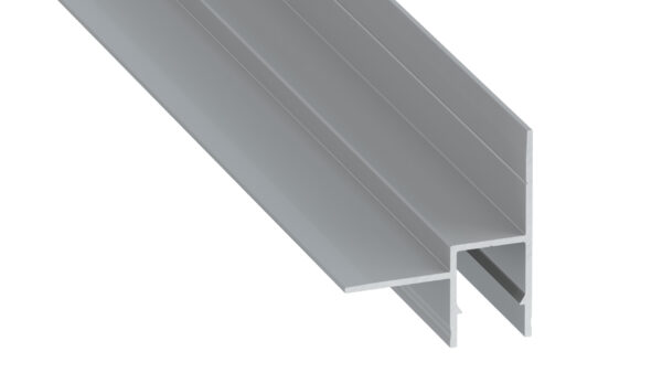 Profil LED sufitowy Bruno srebrny anodowany 3 m