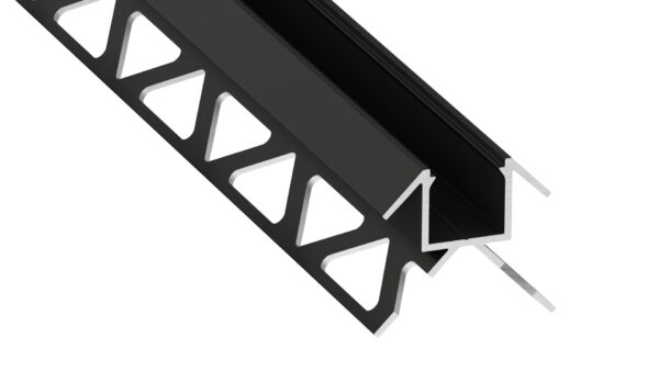 Profil LED narożny Canto czarny lakierowany 2 m
