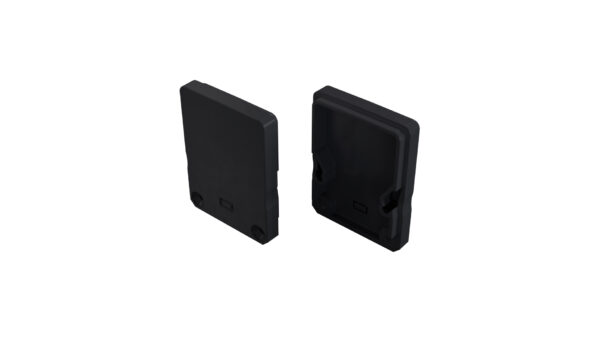 Zaślepka do profilu Sileda + Tall czarna 2w1