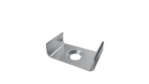 Uchwyt metalowy do profilu Rai srebrny