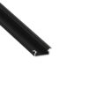 Profil LED wpuszczany Ivo czarny anodowany 1 m