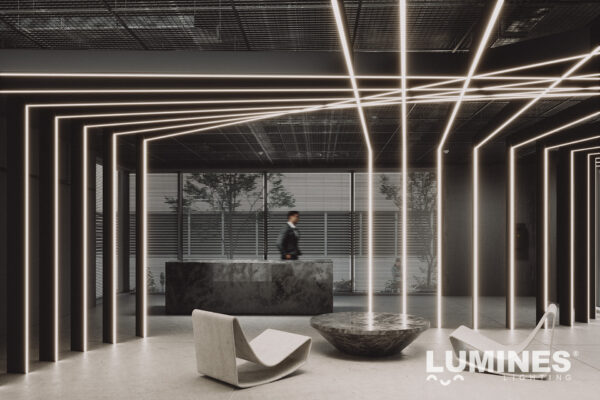 Profil LED nawierzchniowy Rai srebrny surowy 3 m