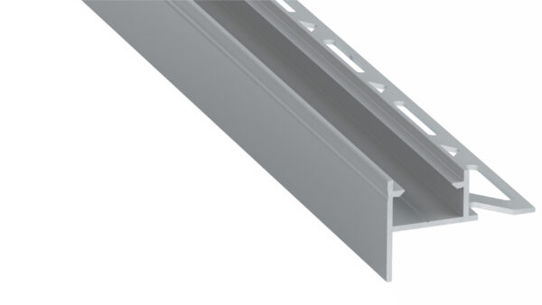 Profil LED schodowy Mito srebrny anodowany 2 m
