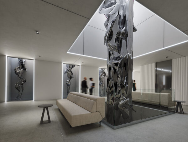 Profil LED narożny Canto bez perforacji srebrny anodowany 2 m