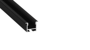 Profil LED wpuszczany inFlexa czarny lakierowany 1 m