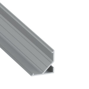 Profil LED kątowy Arre srebrny 2m klosz transparentny