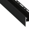 Profil LED schodowy Mito czarny lakierowany 3 m