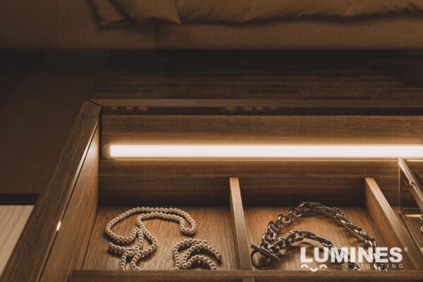 Profil LED wpuszczany Ivo biały lakierowany 3 m