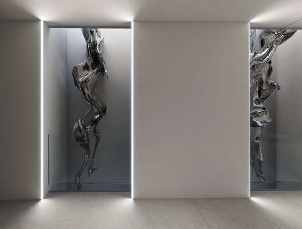 Profil LED narożny Canto czarny lakierowany 2 m