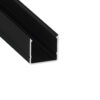 Profil LED nawierzchniowy Rai czarny lakierowany 1 m