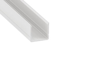 Profil LED nawierzchniowy Rai biały lakierowany 2 m