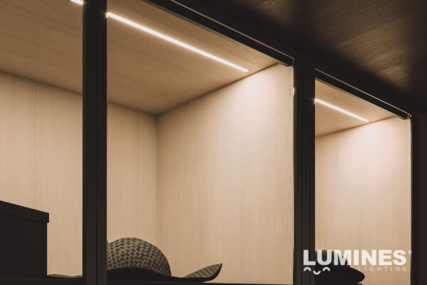 Profil LED wpuszczany Ivo biały lakierowany 3 m