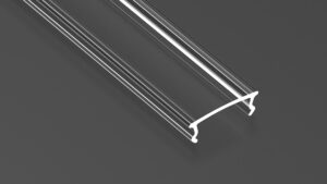 Klosz Lean PC transparentny 3m