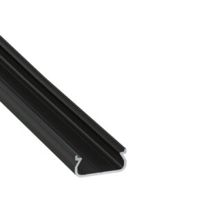 Profil LED natynkowy Orre czarny 3m klosz transparentny