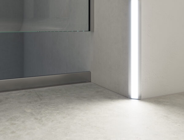 Profil LED narożny Canto czarny lakierowany 2 m