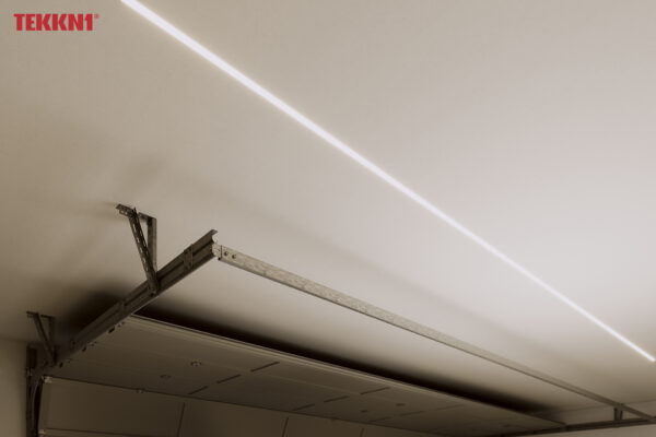 Profil LED wpuszczany GK Horst czarny 3m klosz transparentny