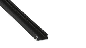 Profil LED natynkowy Orre czarny 2m klosz mleczny