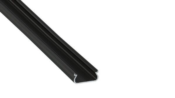 Profil LED natynkowy Orre czarny 2m klosz mleczny