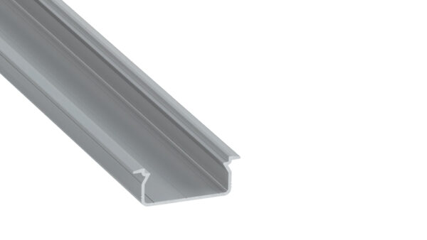 Profil LED wpuszczany Tved srebrny 3m klosz mleczny