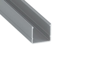 Profil LED nawierzchniowy Rai srebrny anodowany 3 m