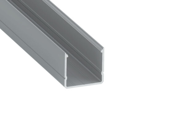 Profil LED nawierzchniowy Rai srebrny anodowany 3 m