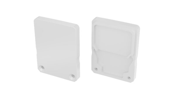 Zaślepka ALU do profilu Sileda + Tall biała