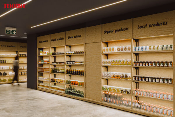 Profil LED wpuszczany Skagen czarny 2m klosz mrożony