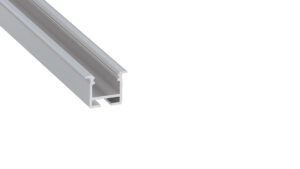 Profil LED wpuszczany inFlexa srebrny surowy 1 m