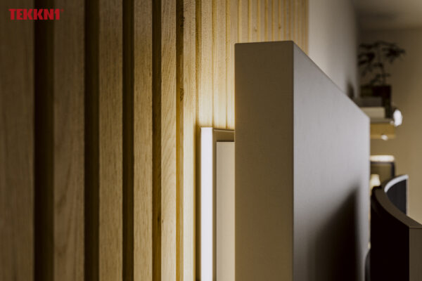 Profil LED natynkowy Helse czarny 3m klosz transparentny