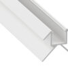 Profil LED narożny Canto bez perforacji biały lakierowany 1 m