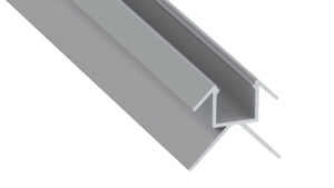 Profil LED narożny Canto bez perforacji srebrny anodowany 2 m
