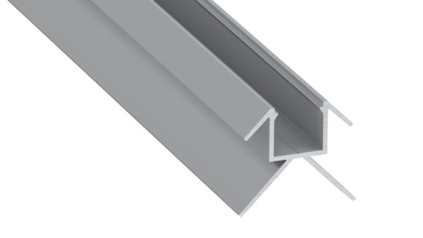 Profil LED narożny Canto bez perforacji srebrny anodowany 2 m