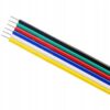 Kabel 6PIN przewód do taśm LED RGBCCT 6x0.35mm 1metr
